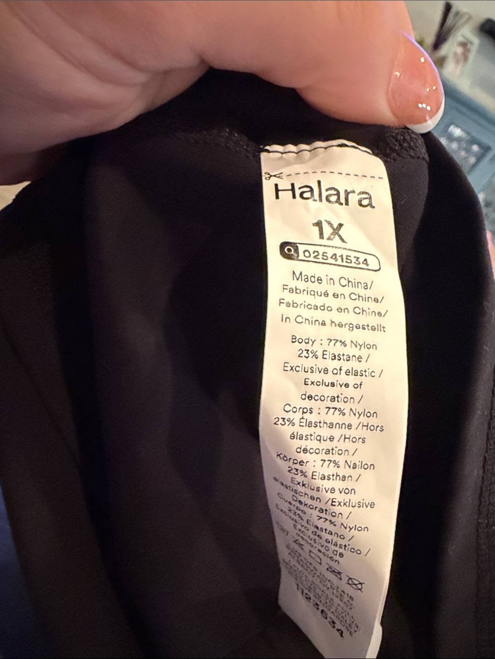 NWT SoftlyZero™ Plush Backless Active Dress-Easy Peezy Edition - Black Plus 1XL - Picture 13 of 16